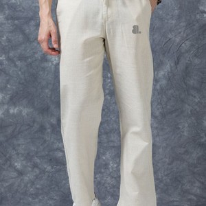 Men <b>Safari</b> Casual <b>Trouser</b> 100% Cotton Canvas Eco-Friendly Lightweight Quick Dry Breathable Plain Dyed Straight Solid Color - Product Image 4