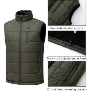 Gilet matelassé d'équitation en promotion – Veste sans manches décontractée pour homme, idéale pour l'hiver et les activités de plein air - Product Image 2