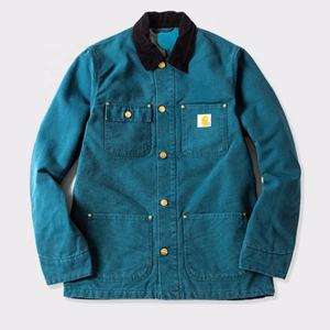 Veste d'hiver imperméable sur mesure de qualité supérieure, col montant, tissu en toile, fermeture à boutons en corne, coque en coton, toutes tailles et couleurs - Product Image 1