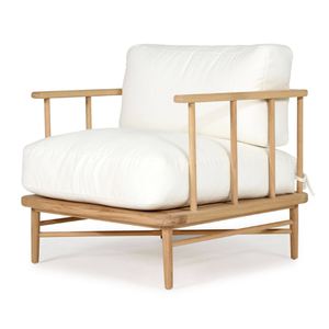 <b>Rustic</b> Style Leisure <b>Chair</b> Sun Lounger with Ottoman Outdoor Furniture Decoration and Garden Furniture - Product Image 1