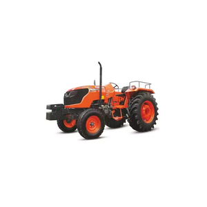 Orange Wheel <b>Tractor</b> With Large Tires And Engine Core Component For Agricultural Use - Product Image 2
