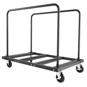 Carrello per Cartongesso con Capacità di Carico di 816 kg e Pannelli in Acciaio, Carrello per Trasporto Legname e Cartongesso con Ruote Girevoli da 5 Pollici - Product Image 5
