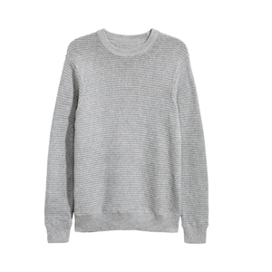 Wholesale Men's Crew Neck Sweaters Knitted Polyester/Cotton Anti-Shrink Customizable High Quality Designer - Product Image 1