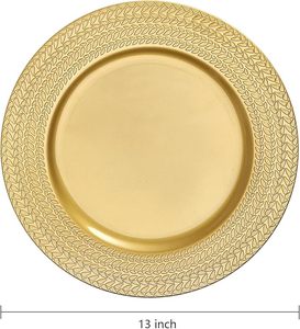 Assiette de présentation de mariage design haut de gamme pour la décoration de table de banquet - Product Image 1