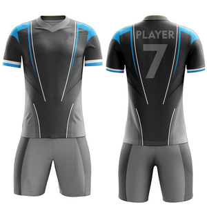 Vente directe d'usine, maillot de football d'équipe de club, uniforme personnalisé, taille plus, 100% polyester, imprimé par transfert thermique - Product Image 3