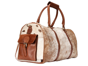 กระเป๋าทรงดัฟเฟิลกันหนังวัวสุดหรูกระเป๋าใส่วันหยุดสุดสัปดาห์ทำด้วยมือแบบทันสมัยทำขึ้นเอง - Product Image 5