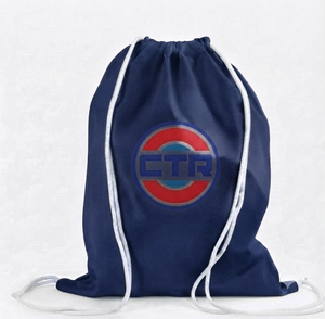 Custom Logo <b>Drawstring</b> Gym Bag Cotton Fabric Sports <b>Backpack</b> Cinch Fitness Bag for Training Travel - Product Image 1
