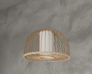 Handmade Rattan Pendant Light Boho Woven Bamboo <b>Ceiling</b> Lamp Eco Friendly Natural Lighting OEM Supplier Vietnam - Product Image 2