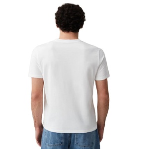 Camisetas blancas lisas Estilo clásico Hombres 100% algodón de Bangladesh - Product Image 4