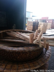 Bote de Bambú Tradicional Vietnamita, Diámetro 1.5m, Altura 60cm, Fabricante Mayorista para Exportación - Product Image 4