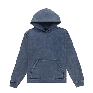 เสื้อฮู้ดดี้ผู้ชายพิมพ์ลาย 3 มิติ ล้างสีแบบแอซิดวอช สกรีนโลโก้ตามสั่ง ขายดี เสื้อกันหนาวมีฮู้ดไซส์ใหญ่พิเศษสำหรับฤดูหนาว - Product Image 1