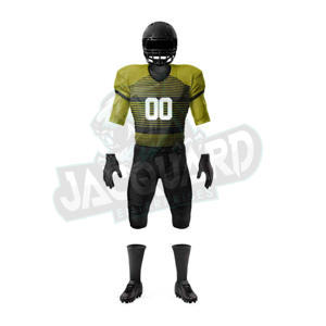 Uniforme de football américain respirant de haute qualité à bas prix, fabriqué en 100 % polyester - Product Image 3