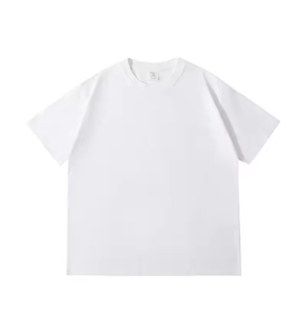 เสื้อยืดโอเวอร์ไซส์ผู้ชาย คุณภาพสูง ผ้าฝ้ายเนื้อหนัก แขนสั้น สีพื้น หลายสี ไซส์ใหญ่ เสื้อยืดโอเวอร์ไซส์แบบเรียบ - Product Image 5