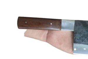 Cuchillo de carnicero de acero al carbono para uso en cocina para picar y rebanar - Product Image 4