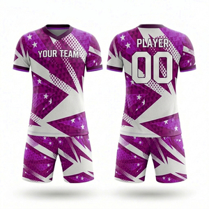 Maillots de football personnalisés pour hommes et jeunes, ensembles d'uniformes de football à séchage rapide et respirants, kit d'entraînement avec impression de logo, très demandés - Product Image 3