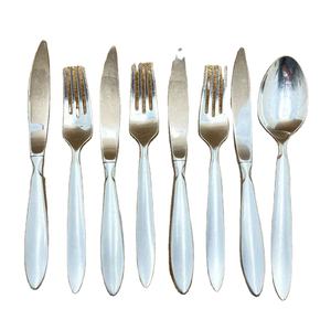 New High Quality Silver <b>Cutlery</b> <b>Set</b> with Modern Design Luxury Royal Look Stainless Steel <b>Cutlery</b> for Restaurant Wedding Home - Product Image 1