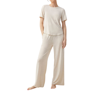 Direct Manufacturer Polyester Cotton Women's Pajamas Comfortable Casual Sleepwear OEM ODM Supplier - Product Image 2