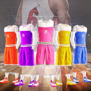 Camiseta de baloncesto para hombre personalizable OEM de alta calidad transpirable Transferencia de Calor estilo clásico negro cosido Logo de talla grande - Product Image 2