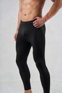 Leggings Elásticos con Tela Suave y Ajuste Cómodo, Leggings de Estilo Básico con Cintura Alta y Tela Lisa - Product Image 4