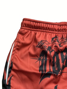 Pantalones Cortos Deportivos para Hombre, Sólidos, con Bolsillo, de Secado Rápido, Tejido Transpirable, Cintura Elástica, Poliéster/Algodón, para Gimnasio, Entrenamiento, Estilo Casual - Product Image 3