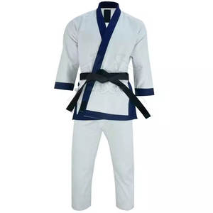 Uniforme de Karate de Mezcla de Algodón Resistente con Costuras Fuertes y Ajuste Cómodo para Entrenamiento Diario de Artes Marciales - Product Image 2