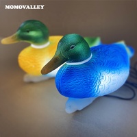 Lampe LED en forme de canard mignon Momovalley Glow Light, sculpture en plastique Yuanyang pp, canards mandarin, cage à oiseaux, lovebirds à vendre