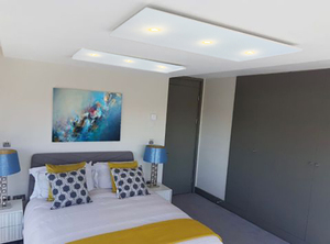 Advanced 800W Carbon Crystal Infrared Heater with Overheat Protection for Lighting & Deodorization Ceiling Installation - Product Image 6