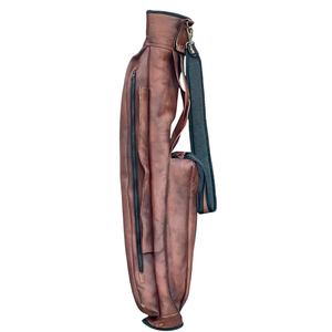 Factory Direct Supplier Premium Quality Leather <b>Golf</b> Bag For Sale Professional Manufacture Genuine Leather <b>Golf</b> Bags In Low MOQ - Product Image 1