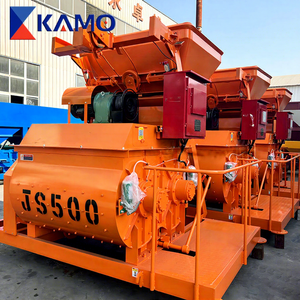 Mezcladora de Concreto para Obras de Construcción, Tambor Reforzado con Placas de Revestimiento Resistente, Larga Vida Útil para Contratistas - Product Image 1