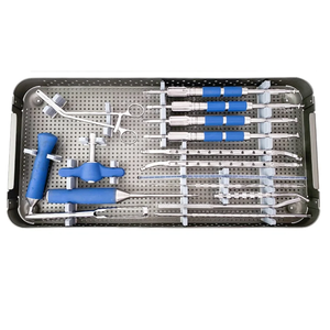 Kit d'instruments pour vis pédiculaires vertébraux, outils chirurgicaux manuels certifiés CE Classe I pour utilisation en bloc opératoire - Product Image 5