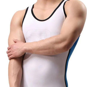 Combinaisons de lutte sublimées pour l'entraînement en extérieur, conçues pour la remise en forme, la salle de sport et la pratique athlétique - Product Image 6