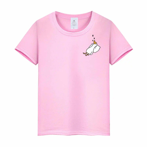 T-shirt décontracté pour homme en jersey tricoté 100 % coton respirant, blanc, à manches courtes, col rond, imprimé numérique motif panda, avec logo frontal - Product Image 3