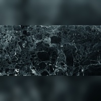 Carreaux muraux modernes en céramique foncée imitation brique, brillants et résistants à l'usure, pour salle de bain, cuisine et couloir, 300x600mm, 8-8.5mm