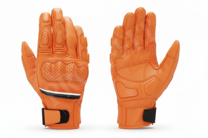 ถุงมือมอเตอร์ไซค์หนังแท้ หน้าจอสัมผัสได้ คุณภาพพรีเมียม ประสิทธิภาพสูง ป้องกันการลื่นไถล พร้อมแผ่นป้องกันข้อนิ้ว - Product Image 5