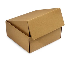 Caja de correo marrón de 3 capas, 9 x 4 x 3 pulgadas, ligera, para envíos, regalos, suscripciones, almacenamiento de productos y entrega. - Product Image 5