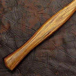 Damascus Steel Double Head <b>Axe</b> High Quality Pattern Steel Head With Natural <b>Wood</b> Handle For Outdoor Gear And Gifts - Product Image 3