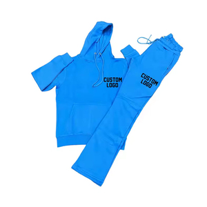 Conjunto Deportivo Informal de Algodón para Hombre, Unisex, al por Mayor, con Logotipo Personalizado, Transpirable, para Exteriores en Invierno, Diseño Único - Product Image 4