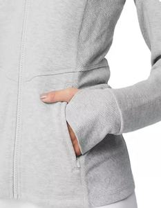 Pull à capuche ajusté zippé pour femme - Product Image 5