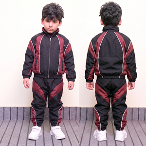 Custom Sports <b>Wind</b> <b>Breaker</b> Tracksuit Baggy Jogging Suit Oversized Polyester Nylon Track Jacket Windbreaker Tracksuits for Kids - Product Image 4