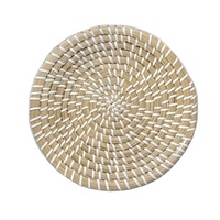 Meilleure vente!!! DÉCOR DE PANIER DE COUPE MURALE TISSÉ À LA Main Durable du Vietnam-Sets de Décoration Murale de Style Boho