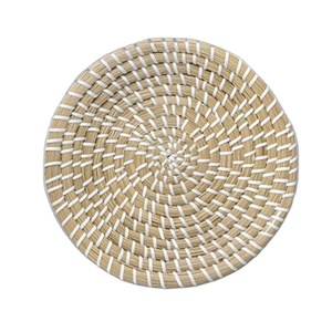 Meilleure vente!!! DÉCOR DE PANIER DE COUPE MURALE TISSÉ À LA Main Durable du Vietnam-Sets de Décoration Murale de Style Boho - Product Image 1