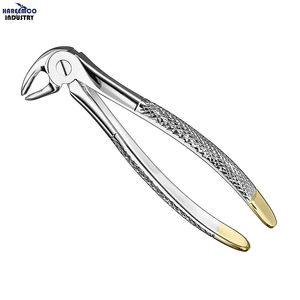 Forceps d'extraction manuels de marque personnalisée, taille anglaise 13s, modèle diamant argenté HI-2076 - Product Image 1