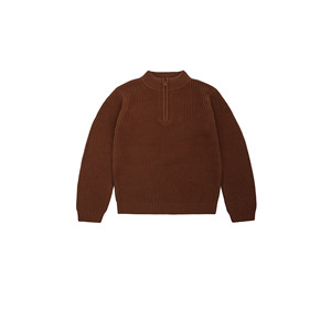 Pull en tricot imprimé pour tout-petits garçons et filles, à manches longues, col rond, épais, chaud, anti-plis, anti-bouloches, anti-rétrécissement, mélange tweed, collection automne - Product Image 5