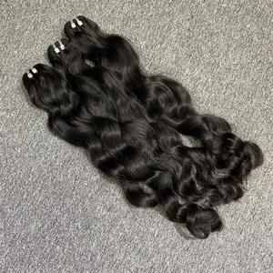 Meilleure qualité 100% extensions de cheveux humains vietnamiens bruts style ondulé naturel qualité de cheveux Remy pour les femmes noires - Product Image 5