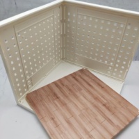 Meubles miniatures pour maison de poupée, jouet, kit de construction 3D en plastique, modèle de scène, ensemble de plancher
