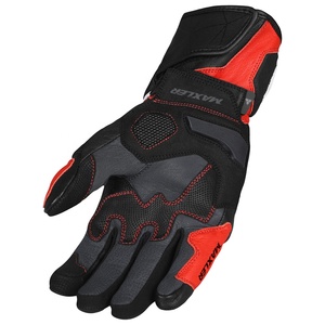 Guantes de carreras de motos de cuero real para hombre con tecnología de pantalla táctil Equipo de ciclismo para deportes de invierno - Product Image 2