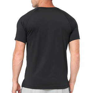 T-shirt de sport décontracté en polyester ultra doux et respirant pour la gym – Vêtement de luxe en gros - Product Image 3