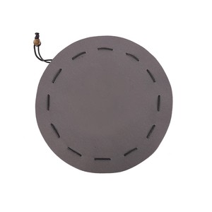 Bolsa de Dados de Cuero Genuino con Cordón para Dungeons & Dragons, Taza de Dados Cuadrada DND con Logotipo Personalizado para Almacenamiento de Juegos de Rol - Product Image 4