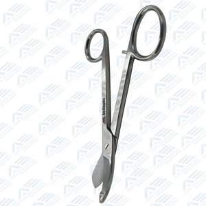 Tijeras Quirúrgicas Ortopédicas para Cortar Yeso, con Mandíbula Dentada, 24 cm, Tipo Bruns, para Remoción Segura de Yeso - Product Image 4