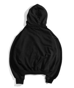 Sudadera CON CAPUCHA DE Hip Hop de lujo para hombre en blanco 100% algodón para hombre ropa informal con capucha recortada sudaderas con capucha de algodón de gran tamaño - Product Image 2